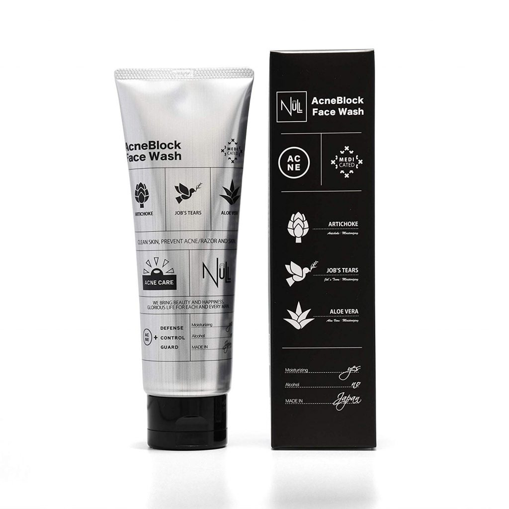 NULL（ヌル）　アクネブロック フェイスウォッシュ