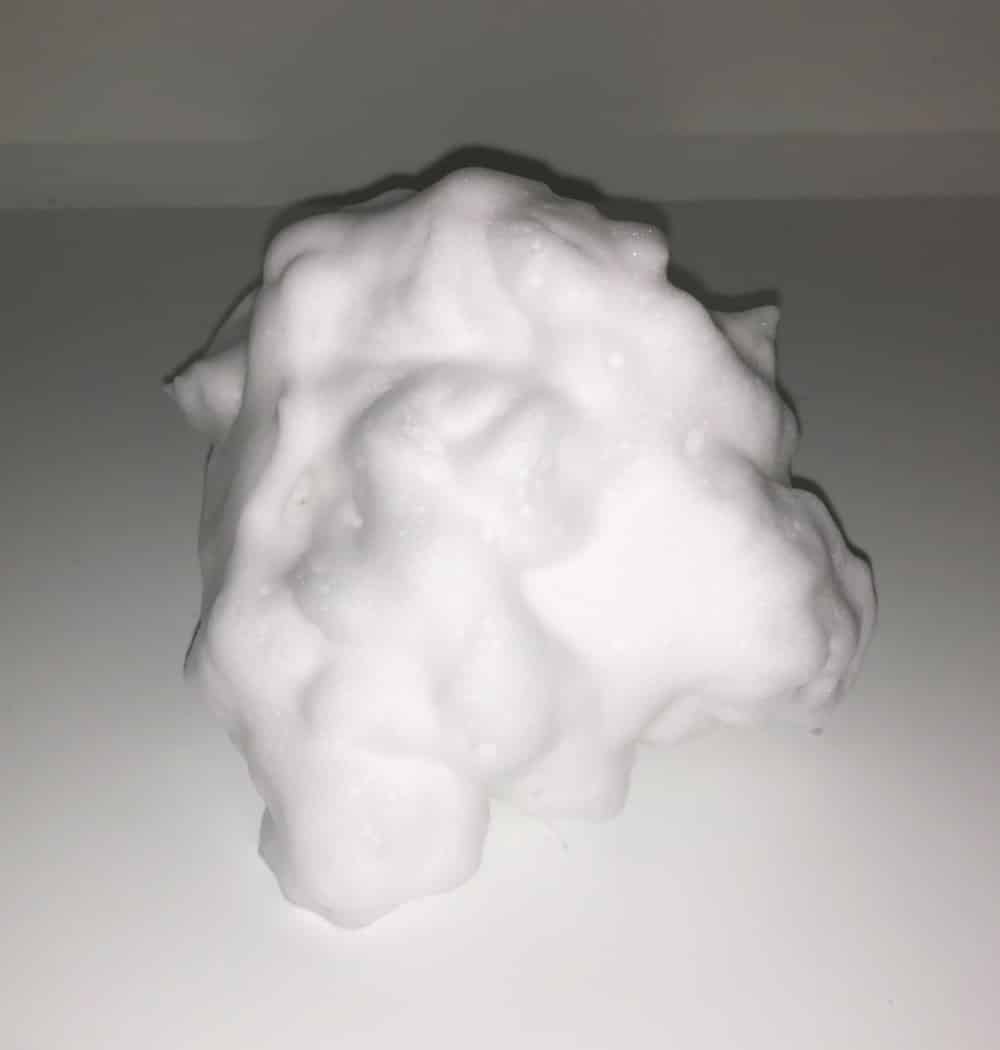 regnos(レグノス）泡立ち