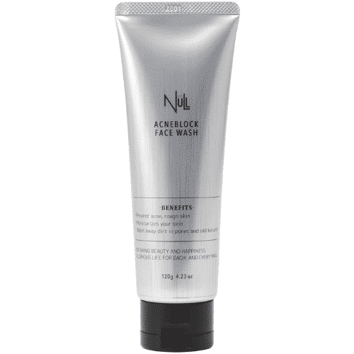NULL（ヌル）　アクネブロック フェイスウォッシュ