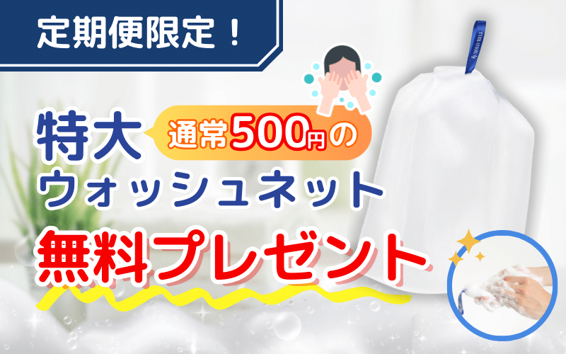 特大ウォッシュネット 無料プレゼント
